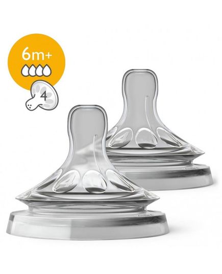 Соска силиконовая Avent ““NATURAL 2.0””, от 6 мес., 2 шт 